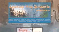 Desktop Screenshot of lewendeweg.com