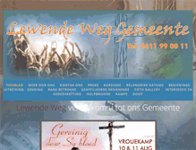 Tablet Screenshot of lewendeweg.com